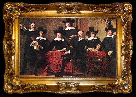 framed  Ferdinand bol Governors of the Wine Merchants Guild, ta009-2